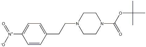 4-(4-nitrophenethyl)piperazine-1-carboxylic acid tert butyl ester CAS#: 130636-60-1