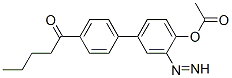 [4-(4-pentanoylphenyl)diazenylphenyl] acetate CAS#: 120102-96-7
