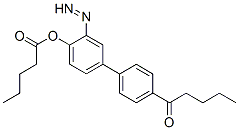 [4-(4-pentanoylphenyl)diazenylphenyl] pentanoate CAS#: 120102-98-9