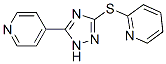 4-[5-(2-Pyridylthio)-2H-1,2,4-triazol-3-yl]pyridine CAS#: 3652-27-5