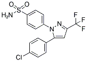 4-[5-(4-CHLOROPHENYL)-3-(TRIFLUOROMETHYL)-1H-PYRAZOL-1-YL]BENZENESULFONAMIDE CAS#: 170569-86-5