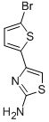 4-(5-BROMO-2-THIENYL)-1,3-THIAZOL-2-AMINE CAS#: 34801-14-4