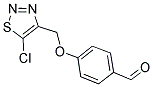 4-[(5-CHLORO-1,2,3-THIADIAZOL-4-YL)METHOXY]BENZENECARBALDEHYDE CAS#: 338954-22-6