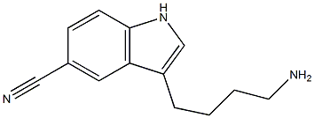 4-(5-Cyano-1H-indol-3-yl)butylamine CAS#: 143612-85-5