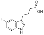 4-(5-FLUORO-1H-INDOL-3-YL)-BUTYRIC ACID CAS#: 319-72-2