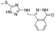 4-(([5-(METHYLSULFANYL)-1H-1,2,4-TRIAZOL-3-YL]AMINO)METHYL)-1(2H)-PHTHALAZINONE CAS#: 305368-16-5