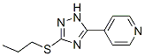 4-[5-(Propylthio)-2H-1,2,4-triazol-3-yl]pyridine CAS#: 3652-23-1