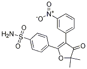 4-(5,5-dimethyl-3-(3-nitrophenyl)-4-oxo-4,5-dihydrofuran-2-yl)benzenesulfonamide CAS#: 301693-34-5