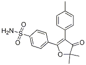 4-(5,5-dimethyl-4-oxo-3-p-tolyl-4,5-dihydrofuran-2-yl)benzenesulfonamide CAS#: 301692-96-6