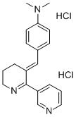 4-[(5,6-DIHYDRO[2,3'-BIPYRIDIN]-3(4H)-YLIDENE)METHYL]-N,N-DIMETHYLBENZENAMINE DIHYDROCHLORIDE CAS#: 32013-69-7