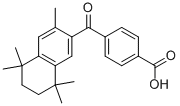 4-[(5,6,7,8-Tetrahydro-3,5,5,8,8-pentamethyl-2-naphthalenyl)carbonyl]benzoic acid CAS#: 153559-46-7