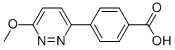 4-(6-METHOXYPYRIDAZIN-3-YL)BENZOIC ACID CAS#: 281232-88-0