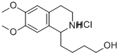 4-(6,7-DIMETHOXY-1,2,3,4-TETRAHYDRO-ISOQUINOLIN-1-YL)-BUTAN-1-OL HYDROCHLORIDE CAS#: 148204-36-8