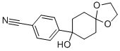 4-(8-HYDROXY-1,4-DIOXA-SPIRO[4.5]DEC-8-YL)-BENZONITRILE CAS#: 137464-95-0