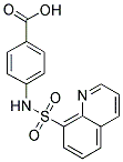 4-[(8-QUINOLINYLSULFONYL)AMINO]BENZOIC ACID CAS#: 116834-64-1