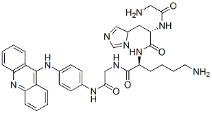 4-(9-acridinylamino)-N-(glycyl-histidyl-lysyl-glycyl)aniline CAS#: 121034-91-1