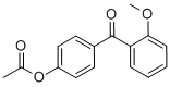 4-ACETOXY-2'-METHOXYBENZOPHENONE CAS#: 124208-72-6