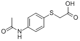 {[4-(ACETYLAMINO)PHENYL]THIO}ACETIC ACID CAS#: 3406-74-4