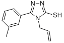 4-ALLYL-5-(3-METHYLPHENYL)-4H-1,2,4-TRIAZOLE-3-THIOL CAS#: 322412-27-1
