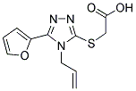 (4-ALLYL-5-FURAN-2-YL-4H-[1,2,4]TRIAZOL-3-YLSULFANYL)-ACETIC ACID CAS#: 305337-54-6