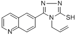 4-(ALLYL)-5-(QUINOL-6-YL)-1,2,4-TRIAZOLE-3-THIOL CAS#: 306935-48-8
