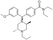 4-[(ALPHAR)-ALPHA-((2S,5R)-4-PROPYL-2,5-DEMETHYL-1-PIPERAZINYL)-3-METHOXYBENZYL]-N,N-DIETHYLBENZAMIDE CAS#: 159860-31-8