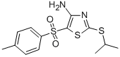 4-AMINO-2-ISOPROPYLTHIO-5-TOSYLTHIAZOLE CAS#: 117420-84-5
