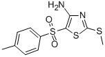 4-AMINO-2-METHYLTHIO-5-TOSYLTHIAZOLE CAS#: 117420-82-3