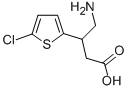 (+/-)-4-AMINO-3-(5-CHLORO-2-THIENYL)-BUTANOIC ACID CAS#: 133933-81-0