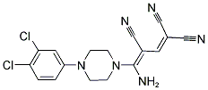 4-AMINO-4-[4-(3,4-DICHLOROPHENYL)PIPERAZINO]-1,3-BUTADIENE-1,1,3-TRICARBONITRILE CAS#: 338795-07-6