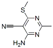 4-AMINO-5-CYANO-2-METHYL-6-(METHYLTHIO)PYRIMIDINE CAS#: 135158-59-7