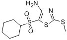4-AMINO-5-(CYCLOHEXYLSULFONYL)-2-METHYLTHIOTHIAZOLE CAS#: 117420-90-3