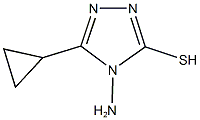 4-AMINO-5-CYCLOPROPYL-4H-[1,2,4]TRIAZOLE-3-THIOL CAS#: 31821-73-5