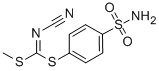 (4-AMINOSULFONYLPHENYL) METHYLCYANOCARBONIMIDODITHIOATE CAS#: 152382-12-2