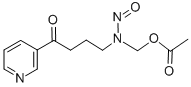 4-(Acetoxymethyl)nitrosamino]-1-(3-pyridyl)-1-butanone CAS#: 127686-49-1