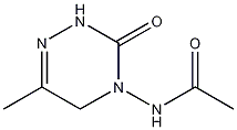 4-Acetylamino-6-methyl-3-oxo-2,3,4,5-tetrahydro-1,2,4-triazine CAS#: 136738-23-3