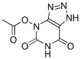 4-(Acetyloxy)-1H-1,2,3-triazolo[4,5-d]pyrimidine-5,7(4H,6H)-dione CAS#: 34618-17-2