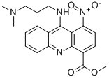 4-Acridinecarboxylic acid, 9-((3-(dimethylamino)propyl)amino)-1-nitro- , methyl ester CAS#: 116374-64-2