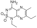 4-Amino-1,7-diethyl-6-methylpyrazino(2,3-c)(1,2,6)thiadiazine 2,2-diox ide CAS#: 141957-20-2