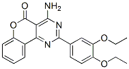 4-Amino-2-(3,4-diethoxyphenyl)-5H-[1]benzopyrano[4,3-d]pyrimidin-5-one CAS#: 32644-56-7