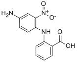 4-Amino-2-nitrodiphenylamine-2'-carboxylic acid CAS#: 117907-43-4