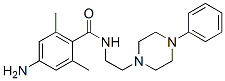 4-Amino-2,6-dimethyl-N-[2-(4-phenyl-1-piperazinyl)ethyl]benzamide CAS#: 39728-52-4
