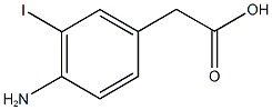 (4-Amino-3-iodophenyl)acetic acid CAS#: 133178-71-9