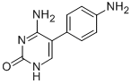 4-Amino-5-(4-aminophenyl)-2(1H)-pyrimidinone CAS#: 4650-29-7
