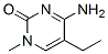 4-Amino-5-ethyl-1-methyl-2(1H)-pyrimidinone CAS#: 34171-74-9