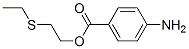 4-Aminobenzoic acid 2-(ethylthio)ethyl ester CAS#: 37460-42-7
