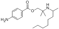 4-Aminobenzoic acid 2-methyl-2-[(1-methylheptyl)amino]propyl ester CAS#: 4706-15-4