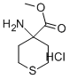 4-Aminotetrahydrothiopyran-4-carboxylic acid methyl ester HCl CAS#: 161315-14-6