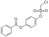 4-(BENZOYLOXY)PHENYL CHLOROMETHANESULFONATE CAS#: 117224-39-2