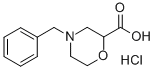 4-BENZYL-2-MORPHOLINECARBOXYLIC ACID HYDROCHLORIDE CAS#: 135072-15-0